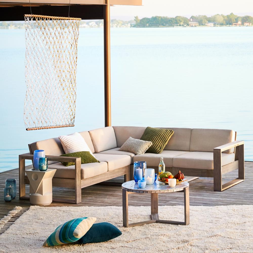 3 piece outdoor sectional discount